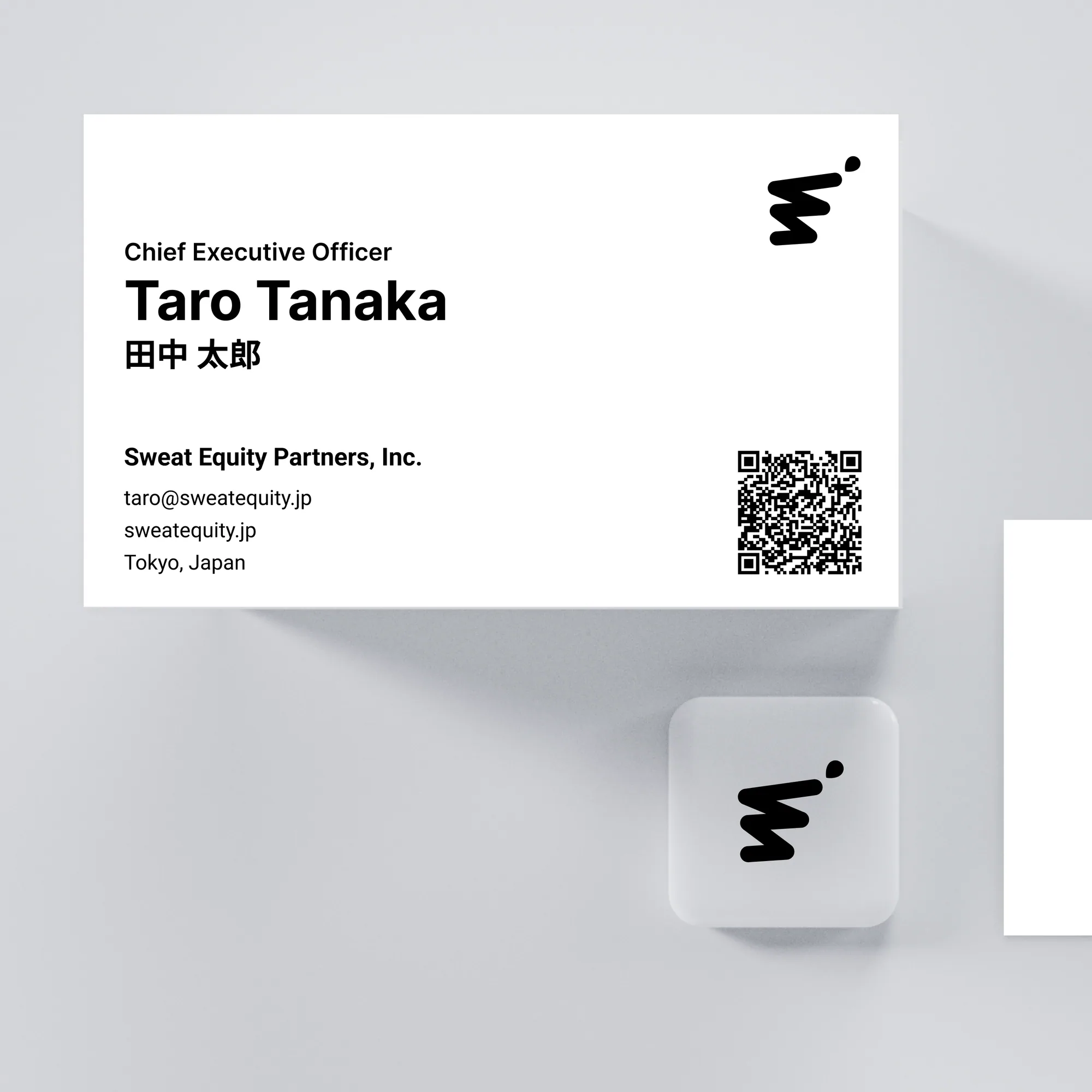 Sweat Equity Partners Business Card
