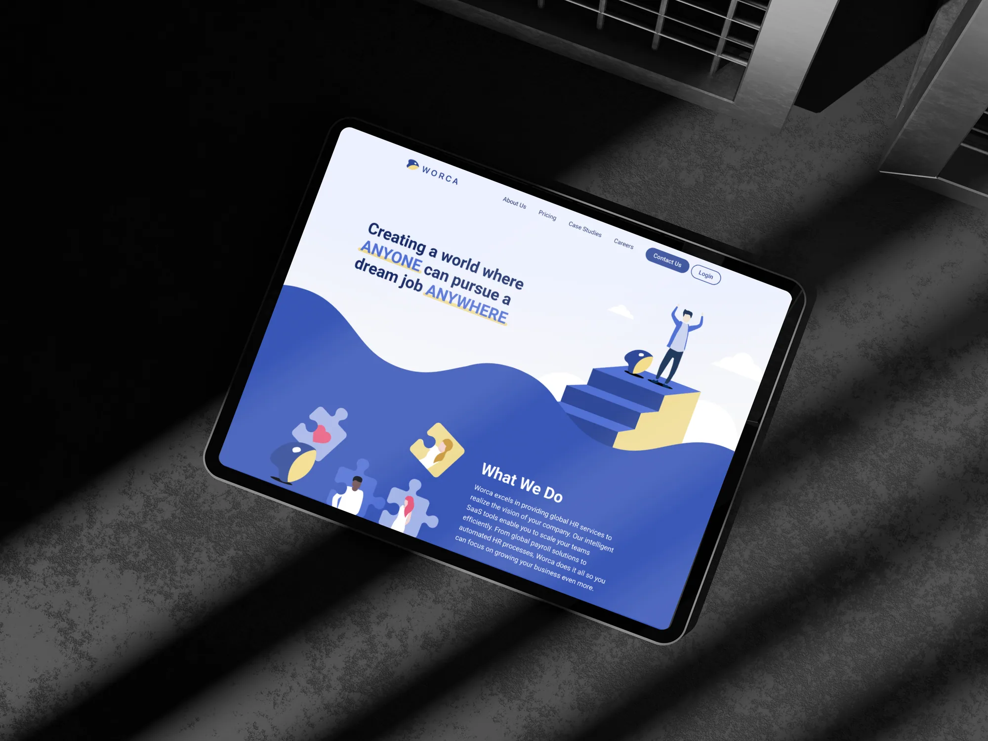 Worca Corporate Website
